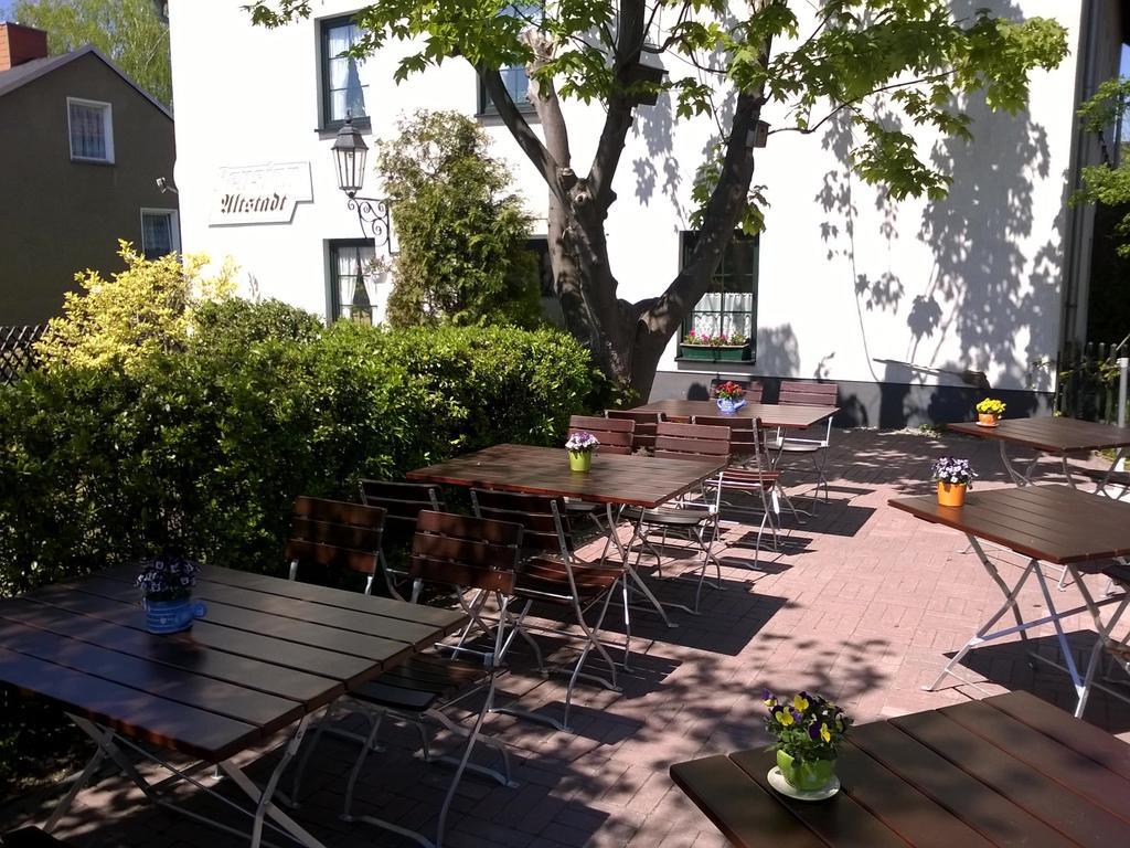 Pension Altstadt 보르나 외부 사진