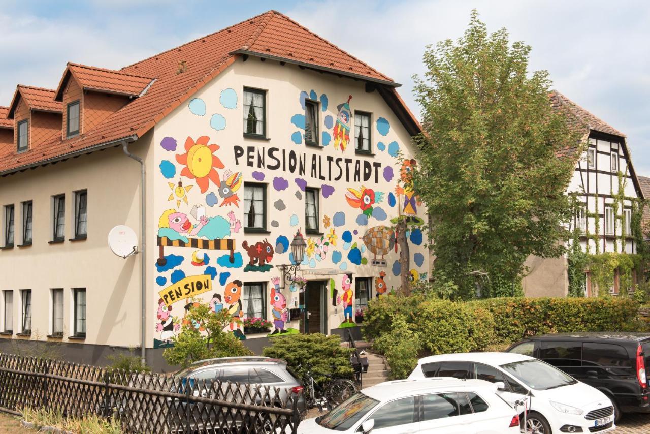 Pension Altstadt 보르나 외부 사진